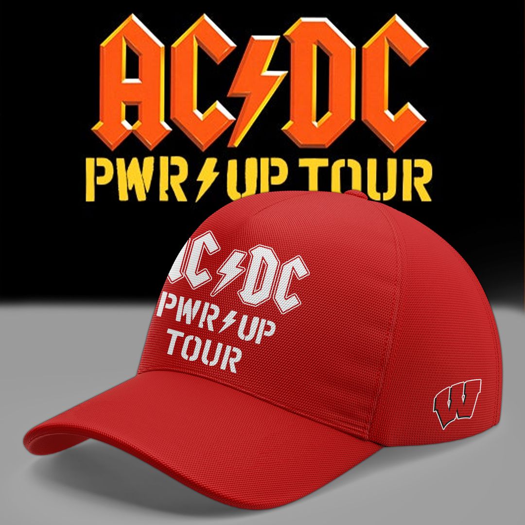 02.3. AC/DC x Wisconsin Badgers Football - Power Up Tour 2026 Jersey