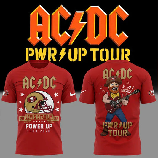 AC/DC x San Francisco 49ers - Power Up Tour 2026 T-Shirt