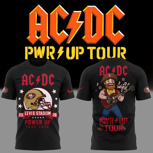 AC/DC x San Francisco 49ers - Power Up Tour 2026 T-Shirt