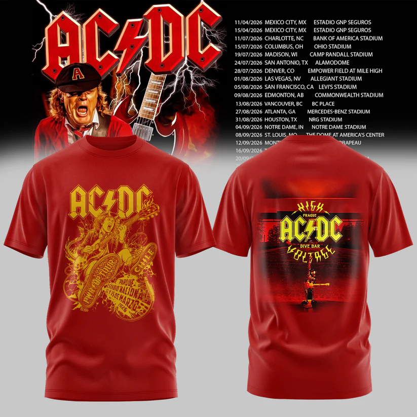 09.4. Perfect Edition AC/DC Power Up Tour 2026 T-Shirt