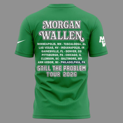 Morgan Wallen x Philadelphia Eagles - Still The Problem Tour 2026 T-Shirt