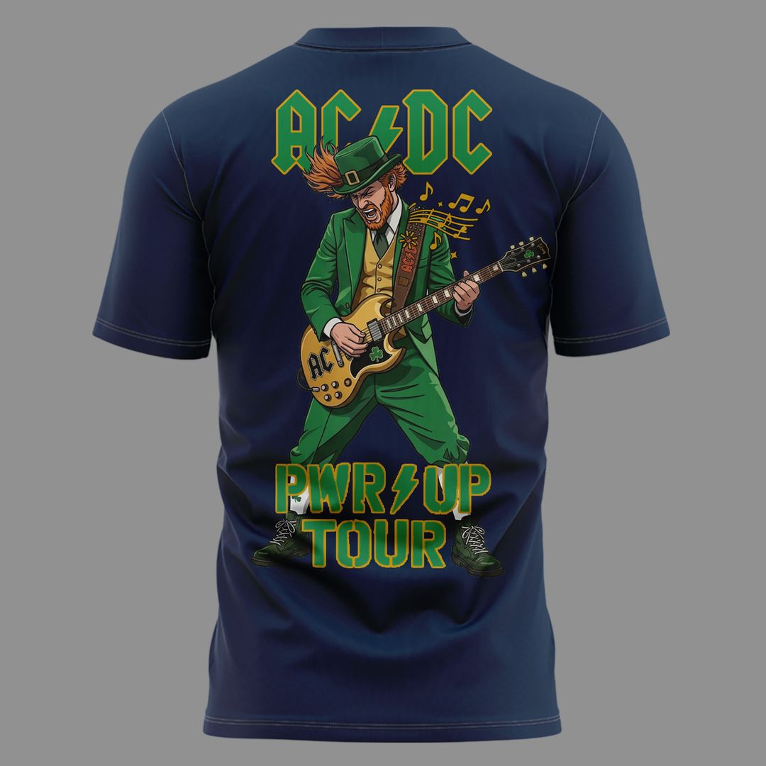 03. AC/DC x Notre Dame Football - Power Up Tour 2026 T-Shirt