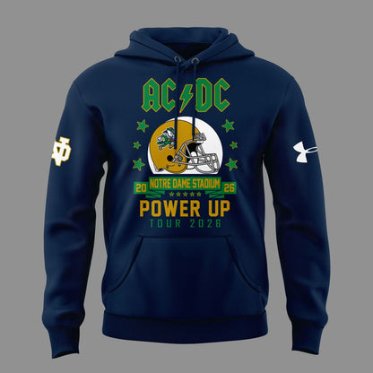 03.1. Special Hoodie AC/DC x Notre Dame Football - Power Up Tour 2026 Hoodie