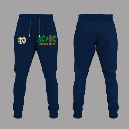Tshirt AC/DC x Notre Dame Football - Power Up Tour 2026 T-Shirt