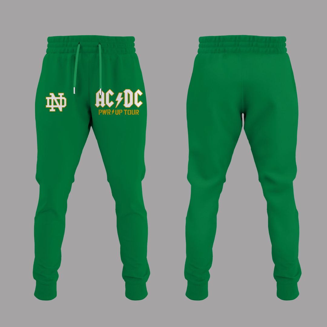 Exclusive Power Up Tour 2026 - AC/DC x Notre Dame Football Jersey