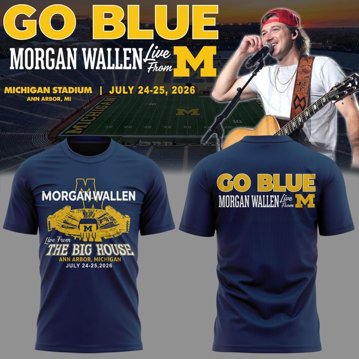 Limited Edition MW x Michigan Wolverines Football - Still The Problem Tour 2026 T-Shirt