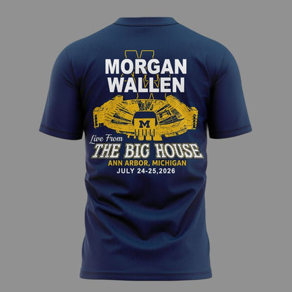 Limited Edition MW x Michigan Wolverines Football - Still The Problem Tour 2026 T-Shirt