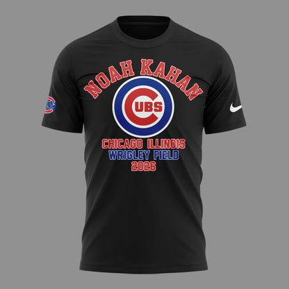 Exclusive 2026 Noah Kahan x Chicago Cubs - Wrigley Field Event T-Shirt