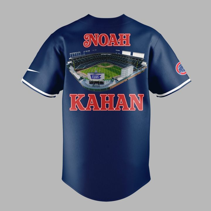 Special Jersey Noah Kahan x Chicago Cubs - The Great Divide Tour 2026 Baseball Jersey