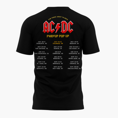 Limited Edition POWER UP Tour 2026 At Ohio Stadium T-Shirt