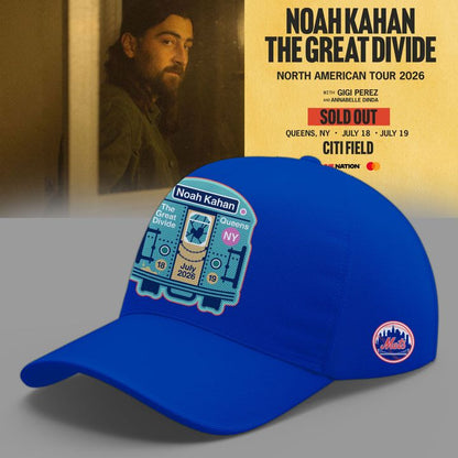 21. New Edition Noah Kahan x New York Mets - The Great Divide Tour 2026 T-Shirt