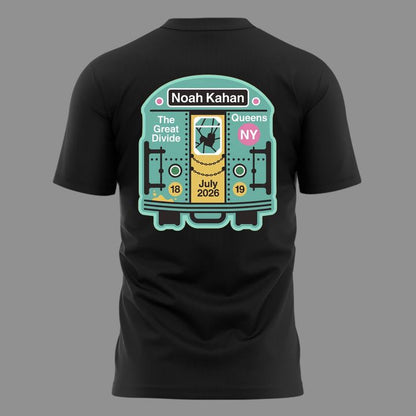 15. Perfect Black Shirt Noah Kahan x New York Mets - The Great Divide Tour 2026 T-Shirt