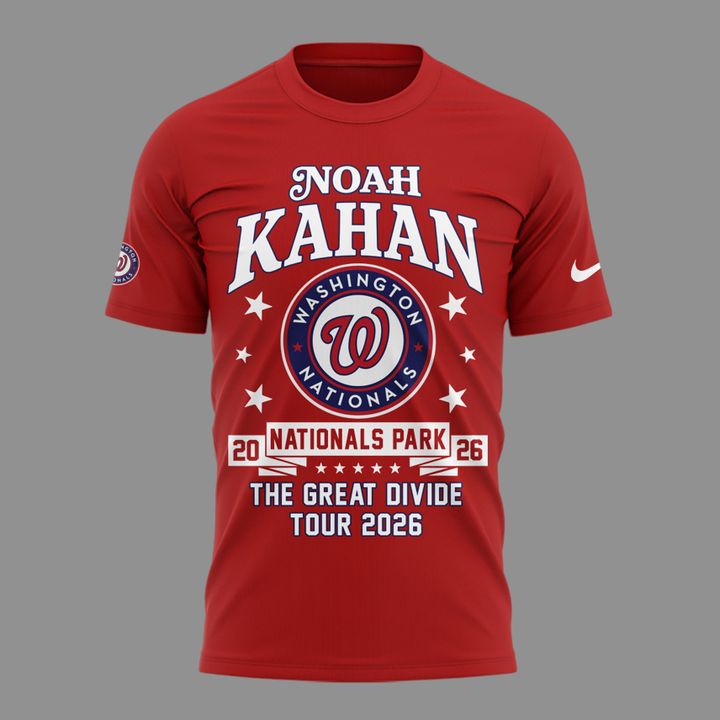 Limited Edition The Great Divide Tour 2026 At Washington Nationals Shirt