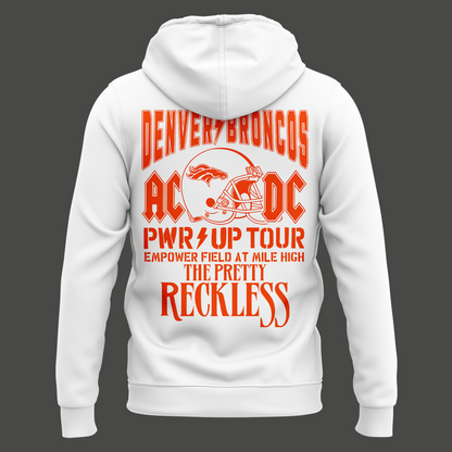 Exclusive Version Denver Broncos x PWR/UP TOUR Hoodie 2026