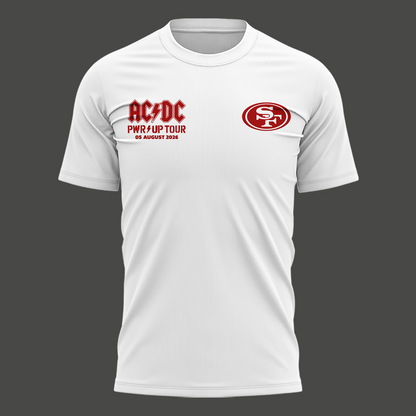 Exclusive Version San Francisco 49ers x PWR/UP TOUR Tshirt 2026