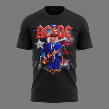 01. Event Shirt AC/DC - Exclusive San Antonio, TX Event Shirt - Power Up Tour 2026 At Alamodome T-Shirt