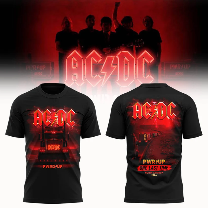Perfect 2026 AC/DC - Power Up Tour 2026 T-Shirt