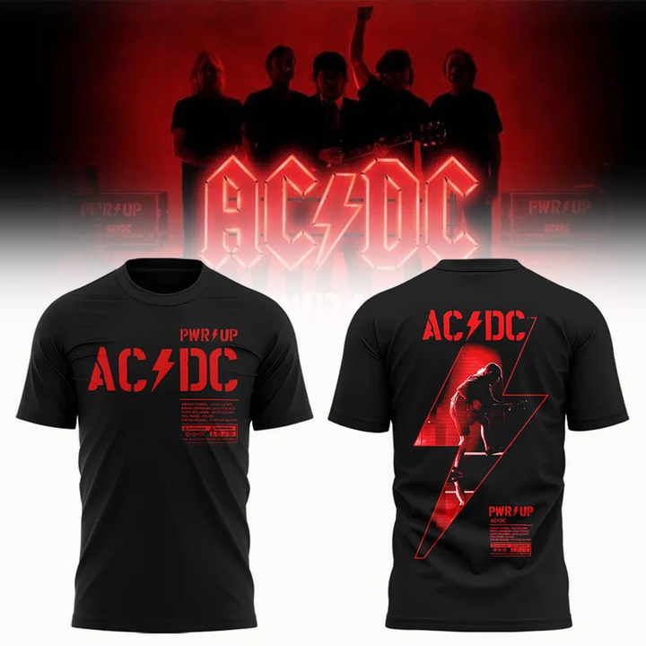 Limited Edition AC/DC - Power Up Tour 2026 T-Shirt