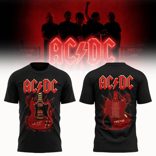 18. New Shirt AC/DC North America - Power Up Tour 2026 T-Shirt
