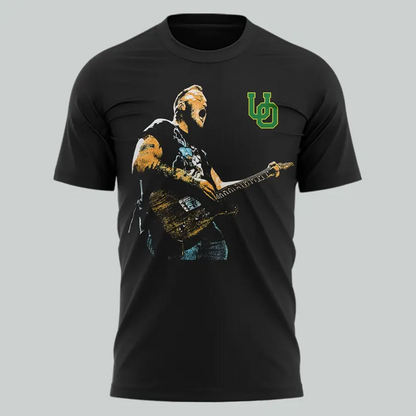 02.02. Exclusive Zach Bryan x Oregon Football - With Heaven On Tour T-Shirt