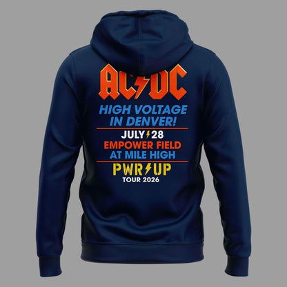 AC/DC x Denver -POWER UP TOUR 2026 HOODIE