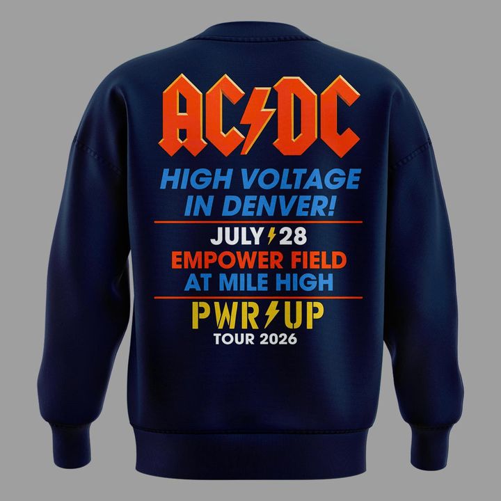 AC/DC x Denver -POWER UP TOUR 2026 SWEATSHIRT