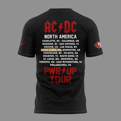 01.10. Special AC/DC x San Francisco 49ers - Power Up Tour 2026 T-Shirt