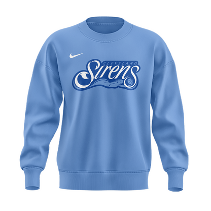 01.Cleveland Sirens Primary Logo Sweatshirt