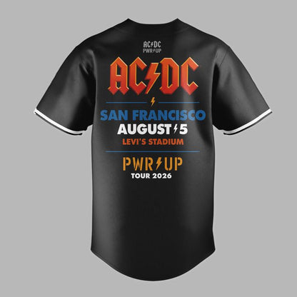 01.09. Perfect AC/DC - San Francisco, CA Event - Power Up Tour 2026 Jersey