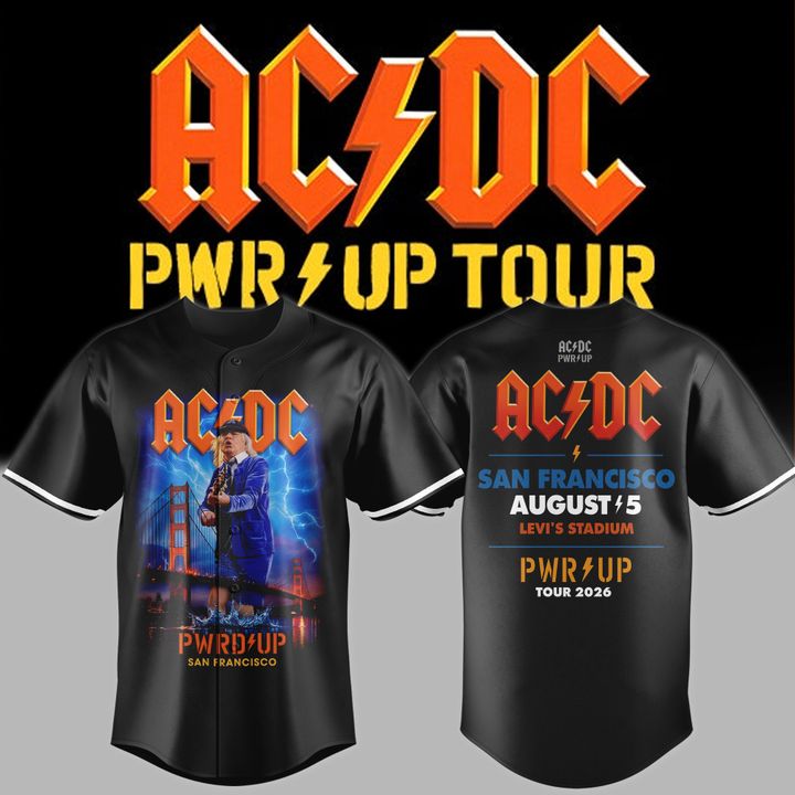 01.09. Perfect AC/DC - San Francisco, CA Event - Power Up Tour 2026 Jersey