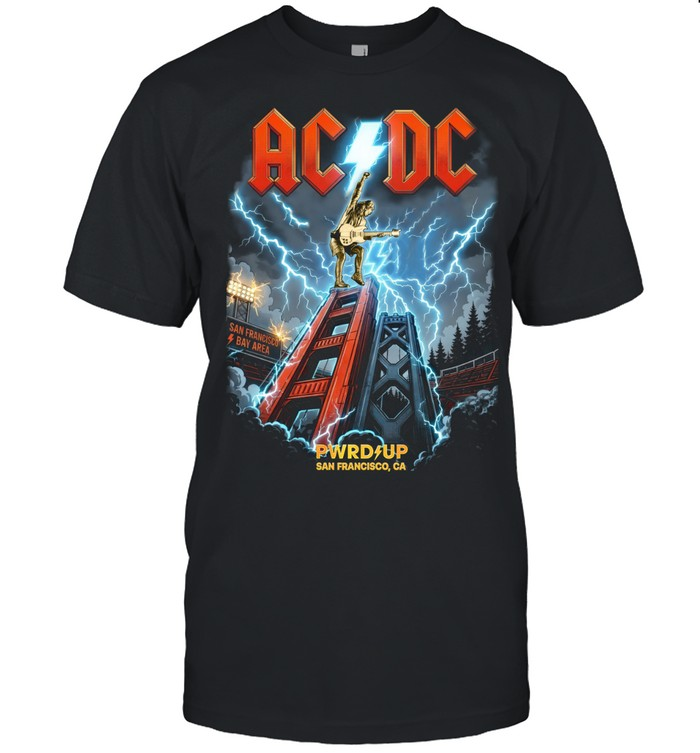 01.13. Special Shirt AC/DC - San Francisco, CA - Power Up Tour 2026 T-Shirt