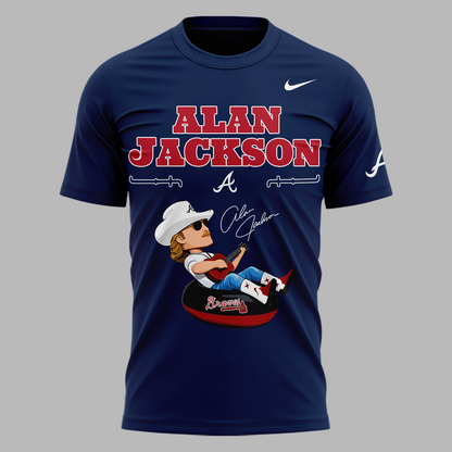 Atlanta Braves- Alan Jackson Celebration Night 2026 T-shirt
