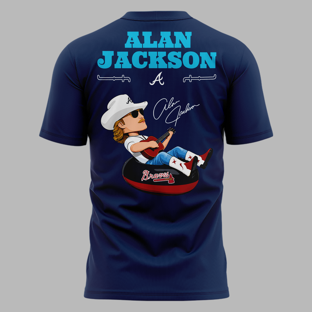 01.Atlanta Braves- Alan Jackson Celebration Night 2026 T-shirt