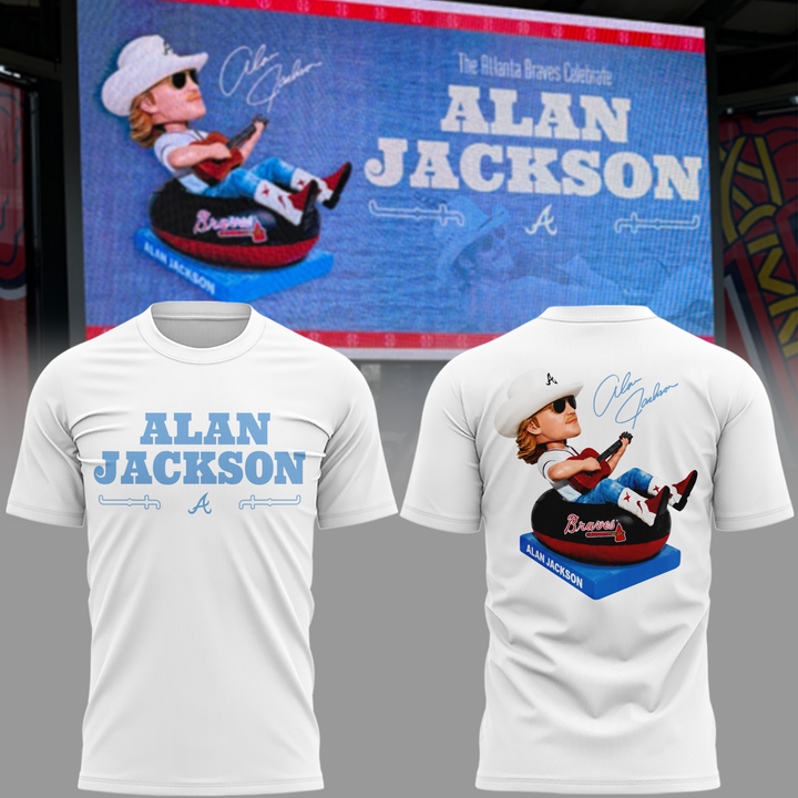 04.Atlanta Braves- Alan Jackson Celebration Night 2026 T-shirt