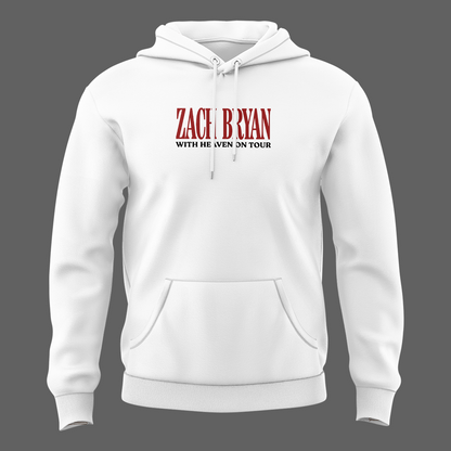 Exclusive Version Utah Utes Football x Zach Bryan White Hoodie 2026