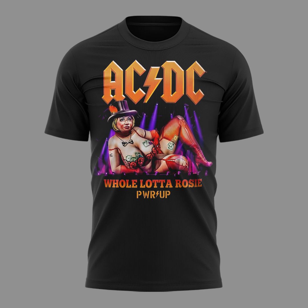 01.10. New Shirt AC/DC - Exclusive Edmonton Event Shirt - Power Up Tour 2026 T-Shirt