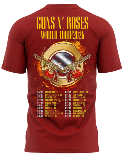 1. Limited Edition Guns N’ Roses x MetLife Stadium 2026 T-Shirt