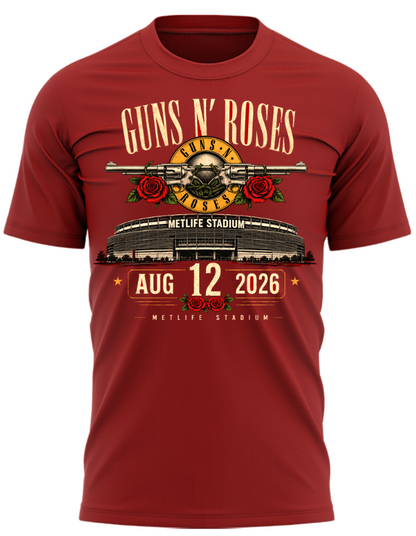 1. Limited Edition Guns N’ Roses x MetLife Stadium 2026 T-Shirt
