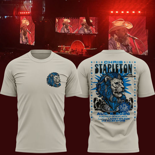 Chris Stapleton Show Tshirt- Detroit, MI