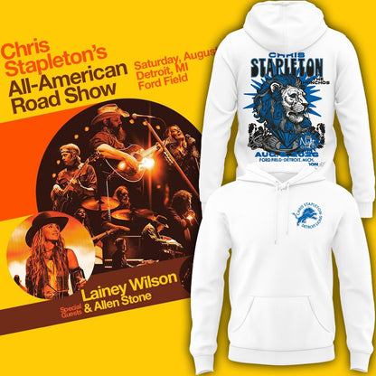 Limited Edition Chris Stapleton x Detroit Lions Event Hoodie
