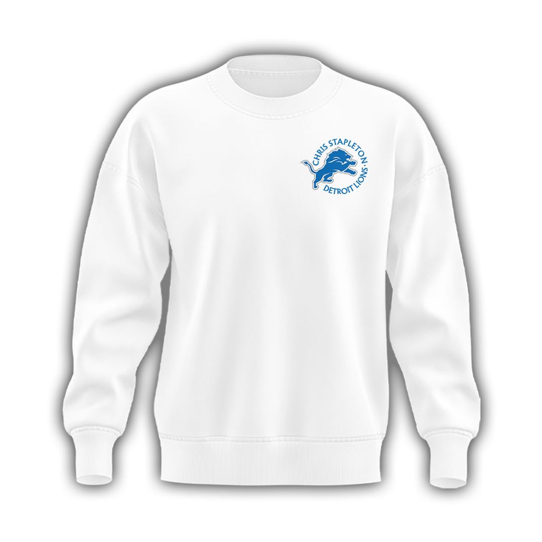 Limited Edition Chris Stapleton x Detroit Lions Event Sweatshirt