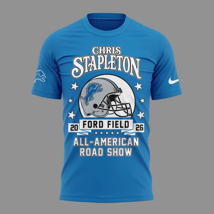 5. Chris Stapleton Show Tshirt- Detroit, MI