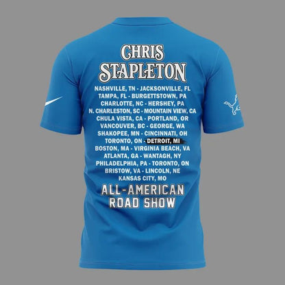 5. Chris Stapleton Show Tshirt- Detroit, MI