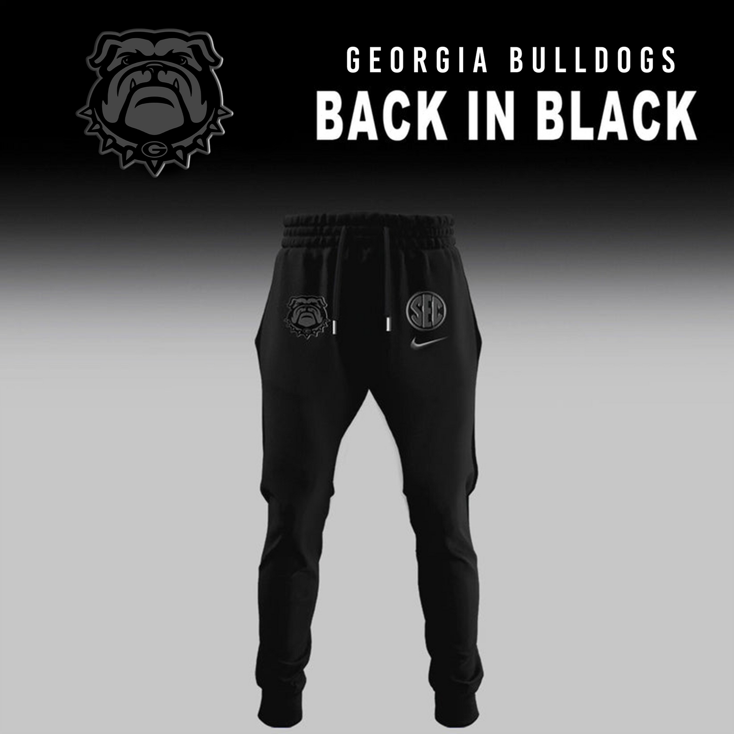 Georgia Bulldogs 2026 Back In Black Limited Edition T-Shirt
