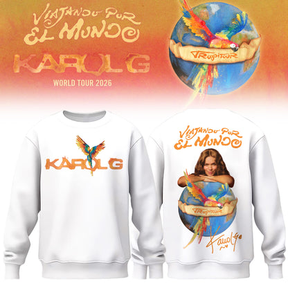 Karol G – Viajando Por El Mundo Tropitour 2026 Limited Edition Sweatshirt 3