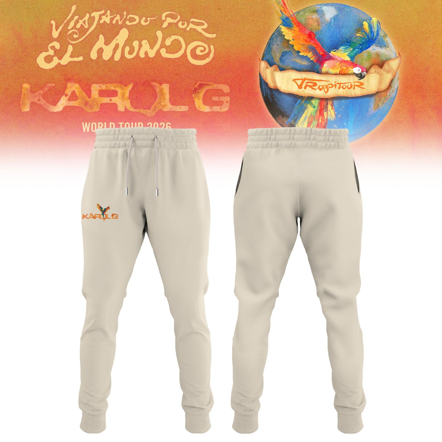 Karol G – Viajando Por El Mundo Tropitour 2026 Limited Edition Sweatshirt 4