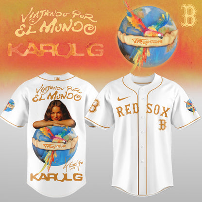 Karol G x MLB – Nos Vamos de Tour JERSEY (All Team) 4