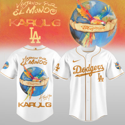 Karol G x MLB – Nos Vamos de Tour JERSEY (All Team) 1
