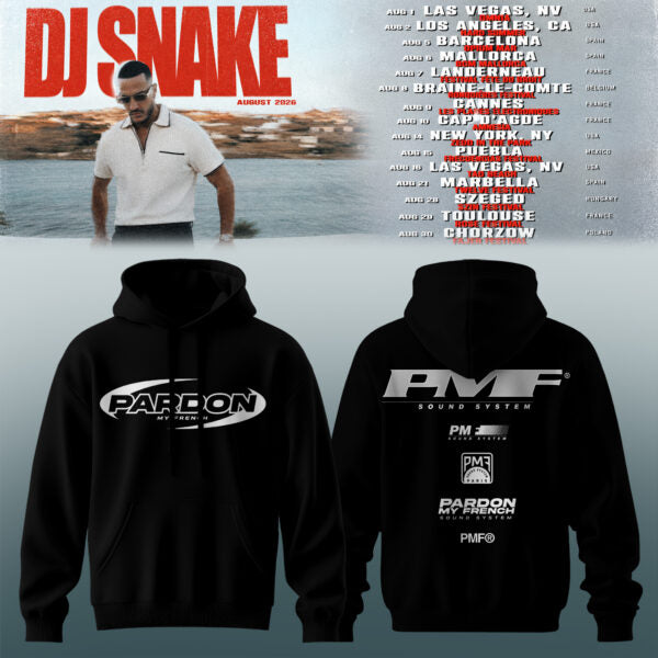 _DJ Snake 2026 Tour Streetwear 3D Hoodie V3