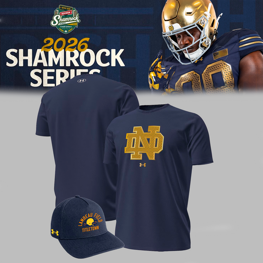 Notre Dame Fighting Irish 2026 Shamrock Series - Tshirt